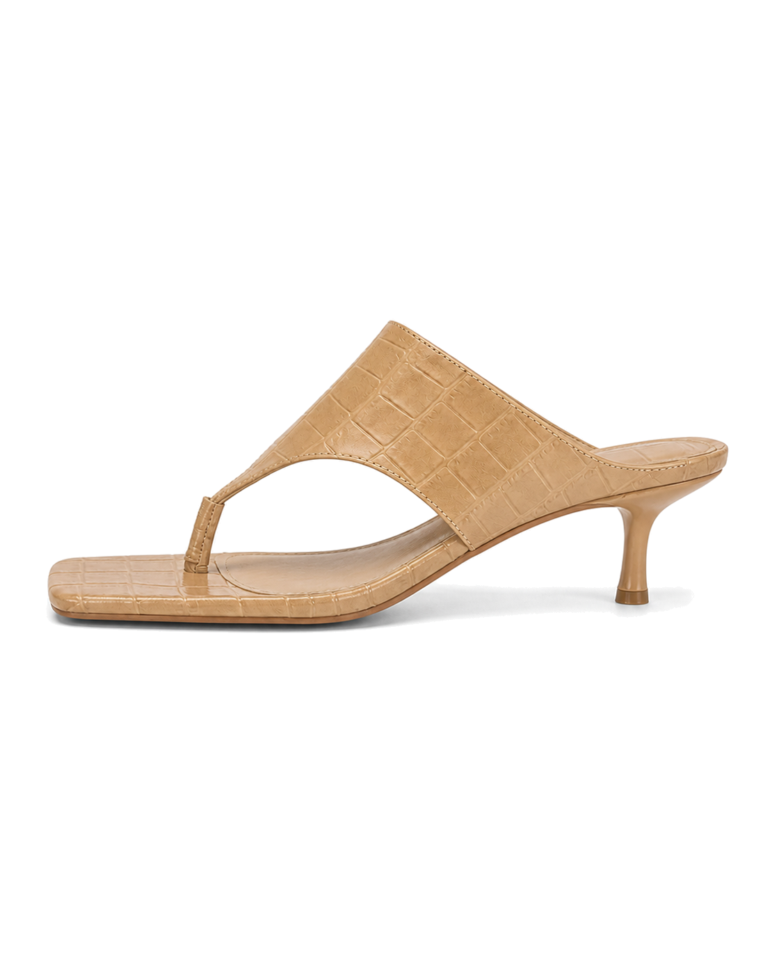 Marc Fisher Adia Leather Thong Sandal - view 2