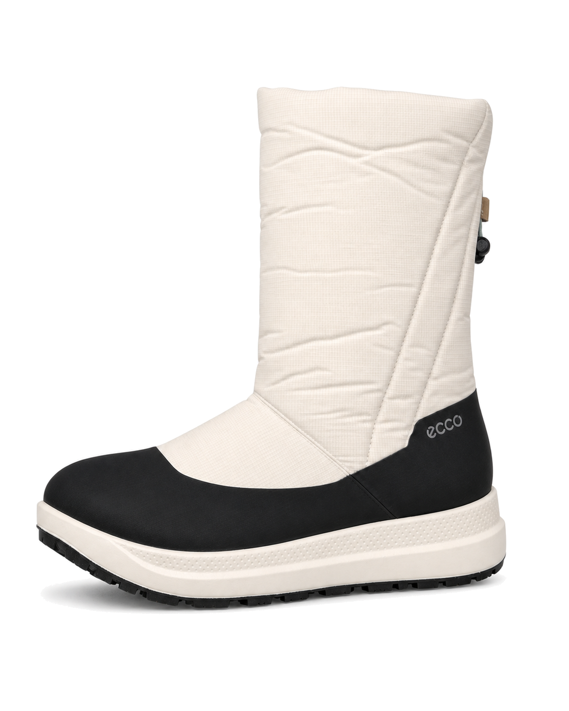 ECCO white & black winter boots - view 2