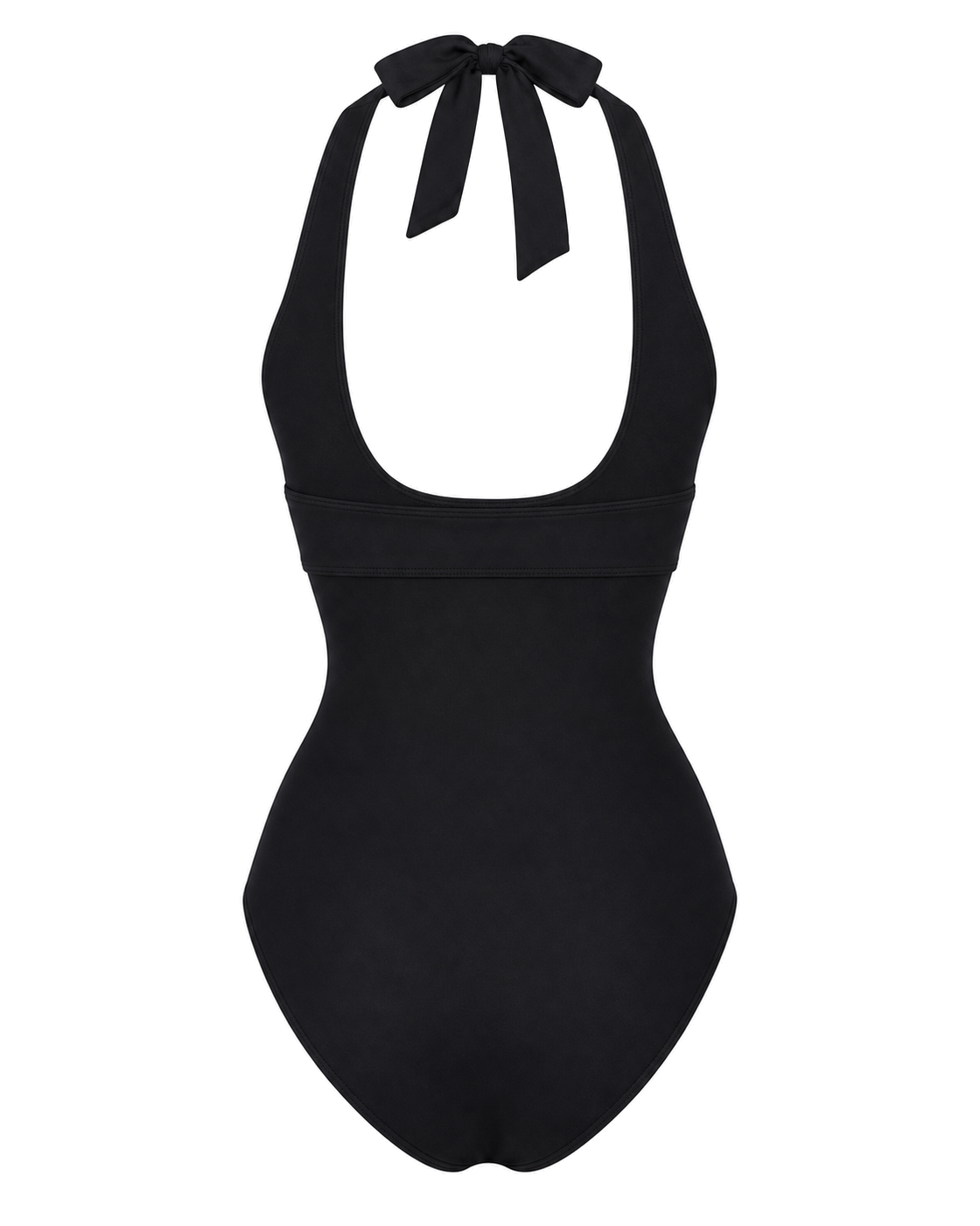 SPANX SPANXsculpt™ Swim Halter One Piece | Very Black - view 2