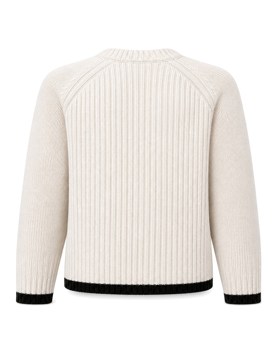 Cream and black sweater #ThierryMugler - view 2