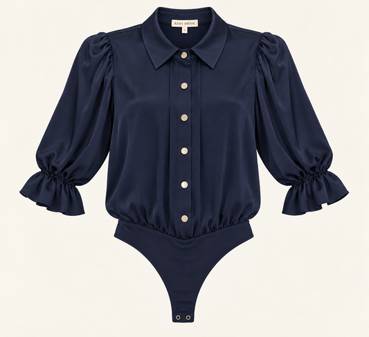 Ramy Brooke Dina Button Down Bodysuit