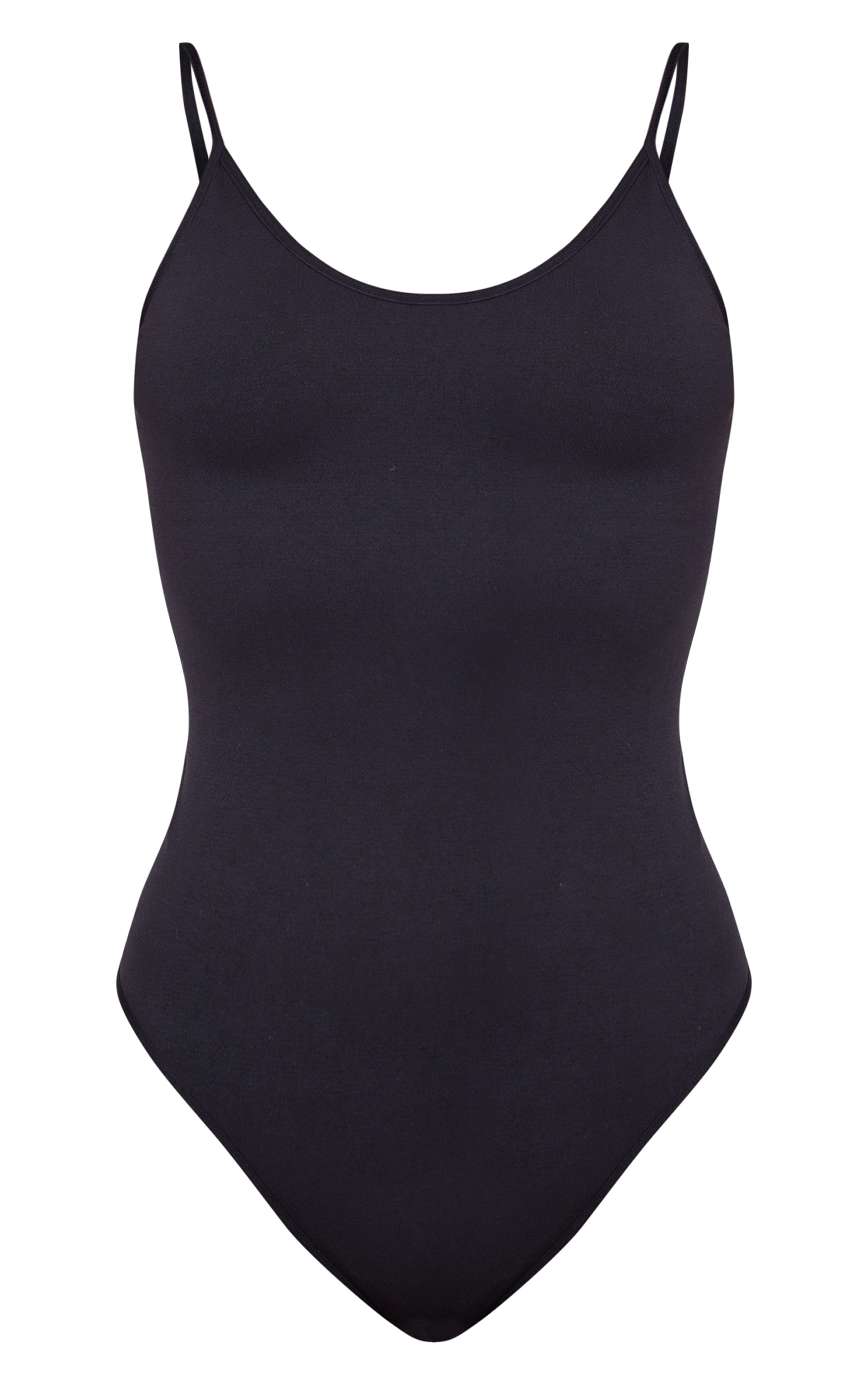 Black Shapewear Thong Bodysuit