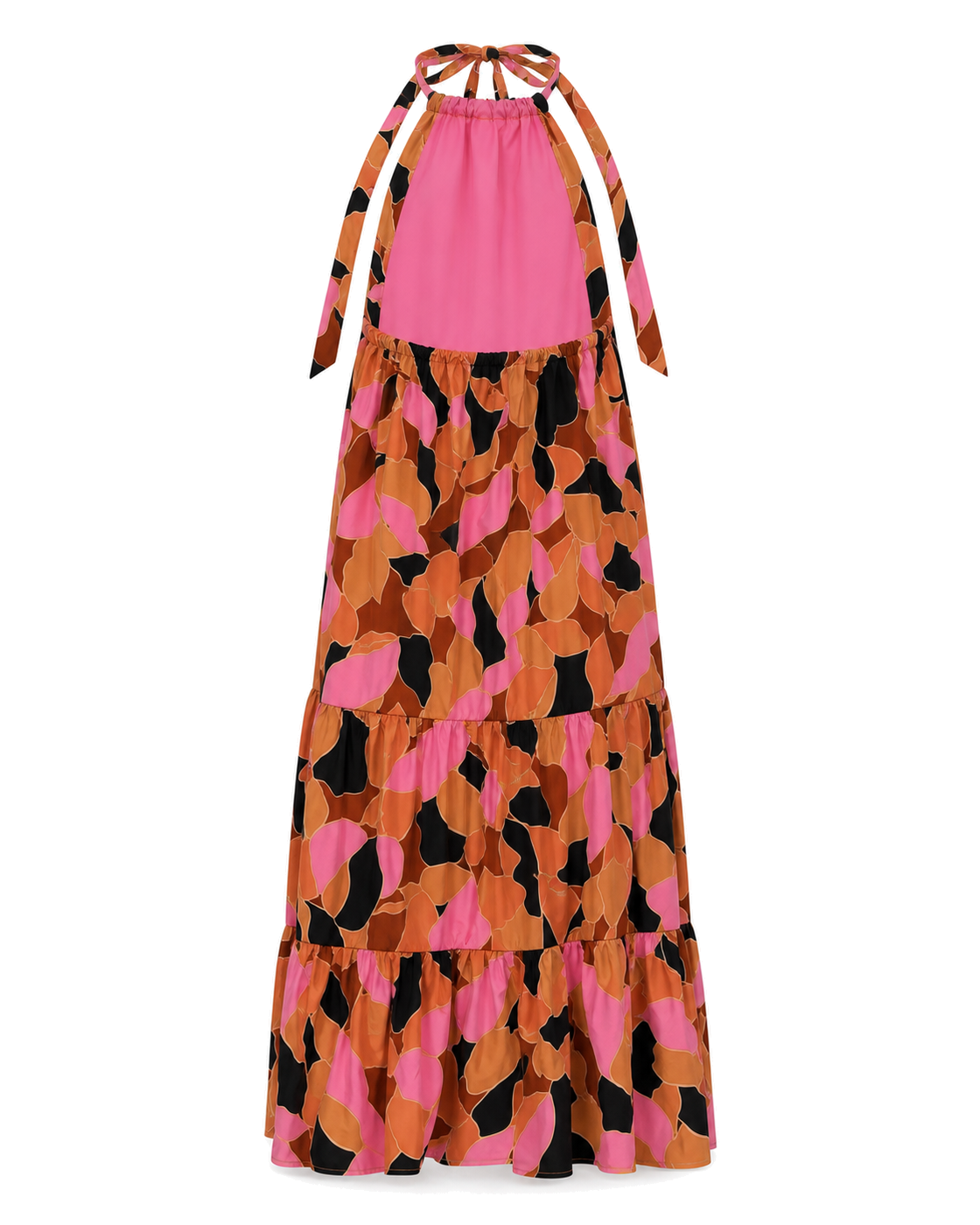 Sanctuary Sugarlips Charly Abstract Solita Halter Maxi Dress - view 2