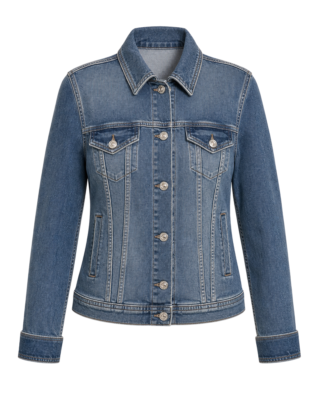 Better For All Mankind Women’s Contoured Longline Denim Jacket - view 1