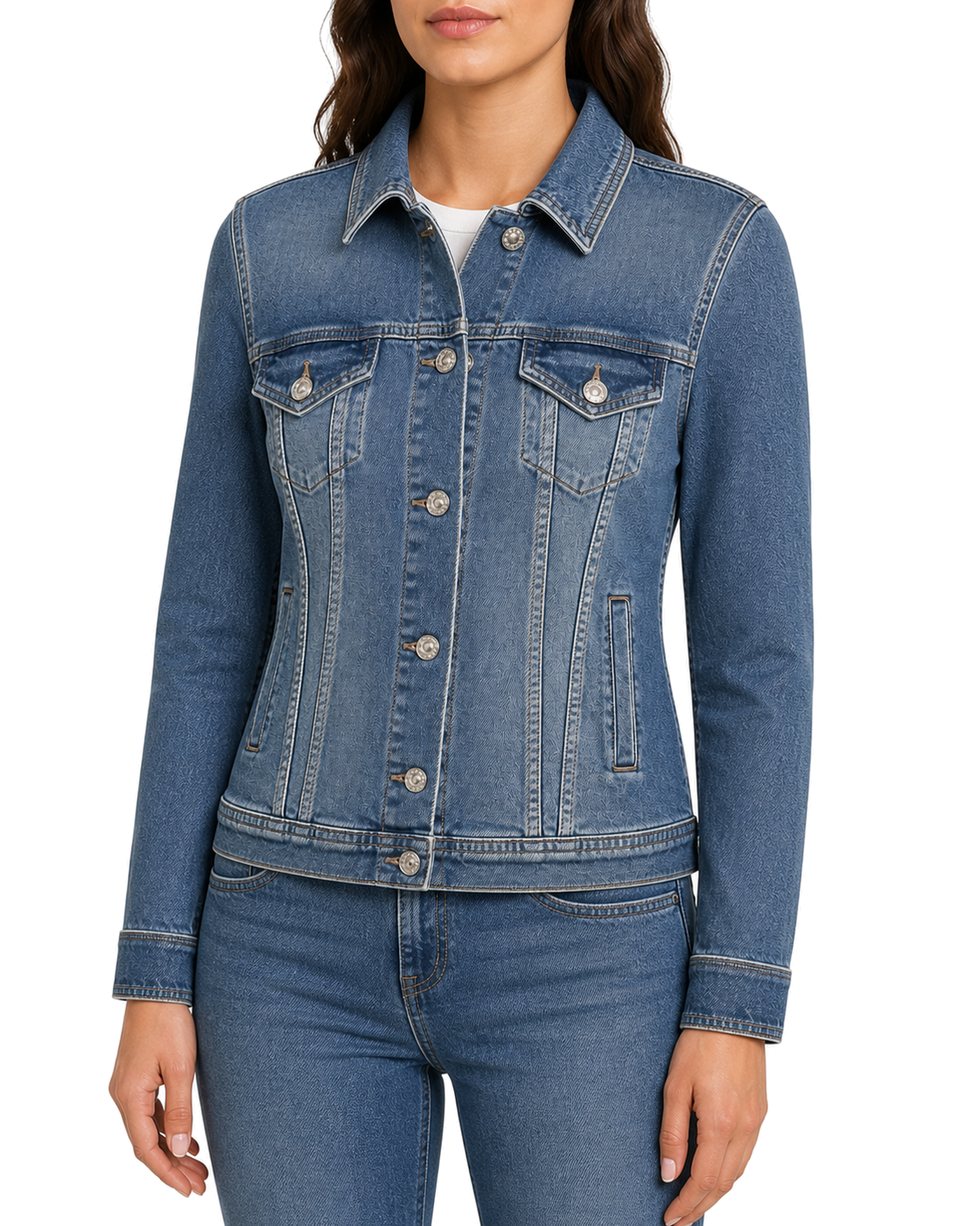 Better For All Mankind Women’s Contoured Longline Denim Jacket - view 3