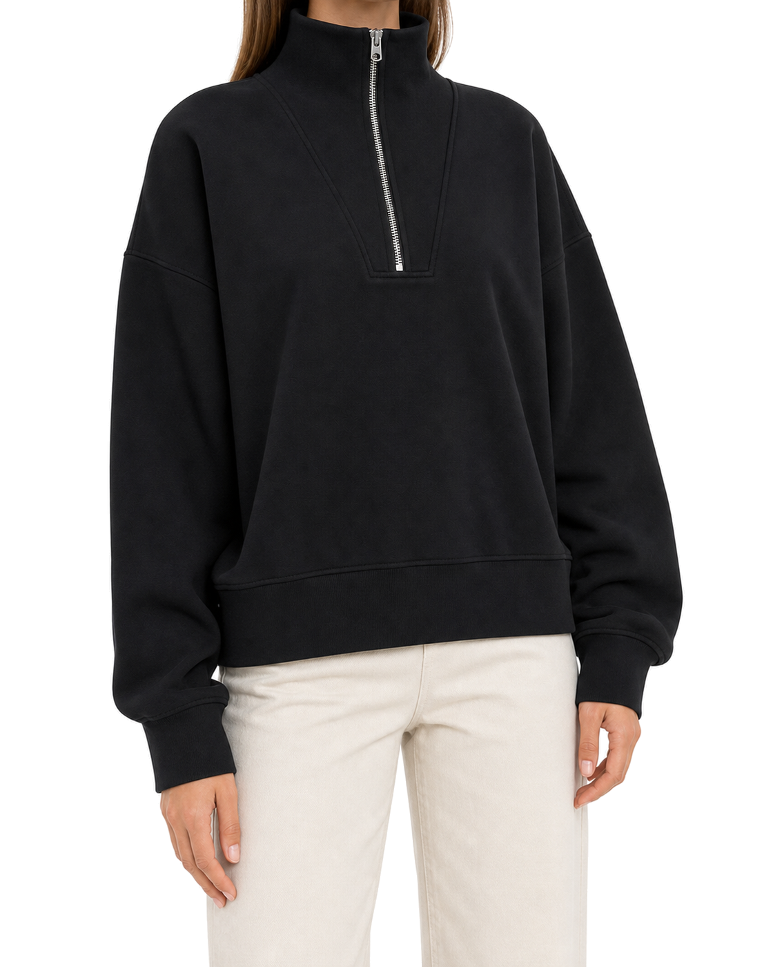 Varley Hawley Half Zip Sweat - view 3