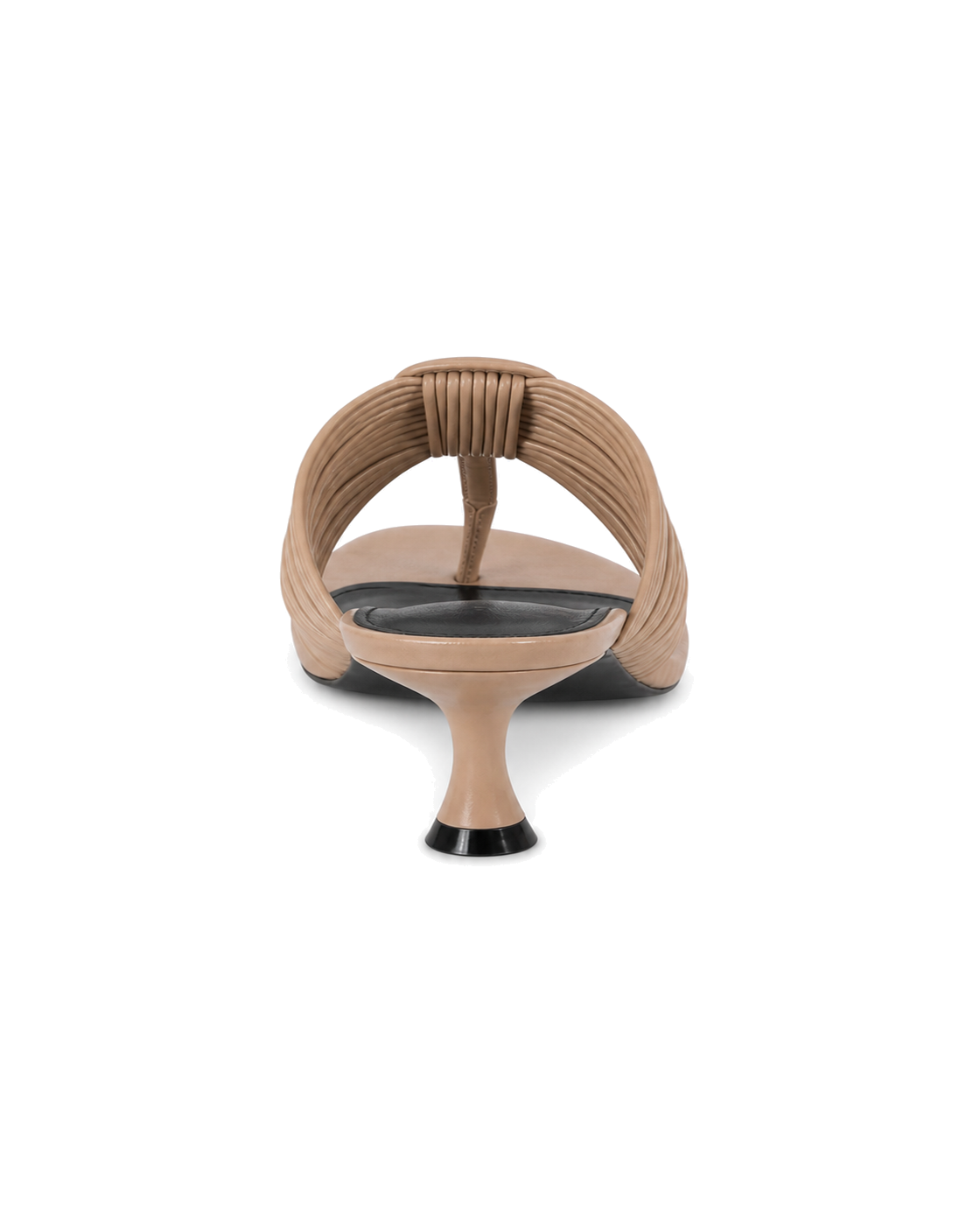 Marc Fisher Pamilla Leather Heeled Thong Sandal - view 3