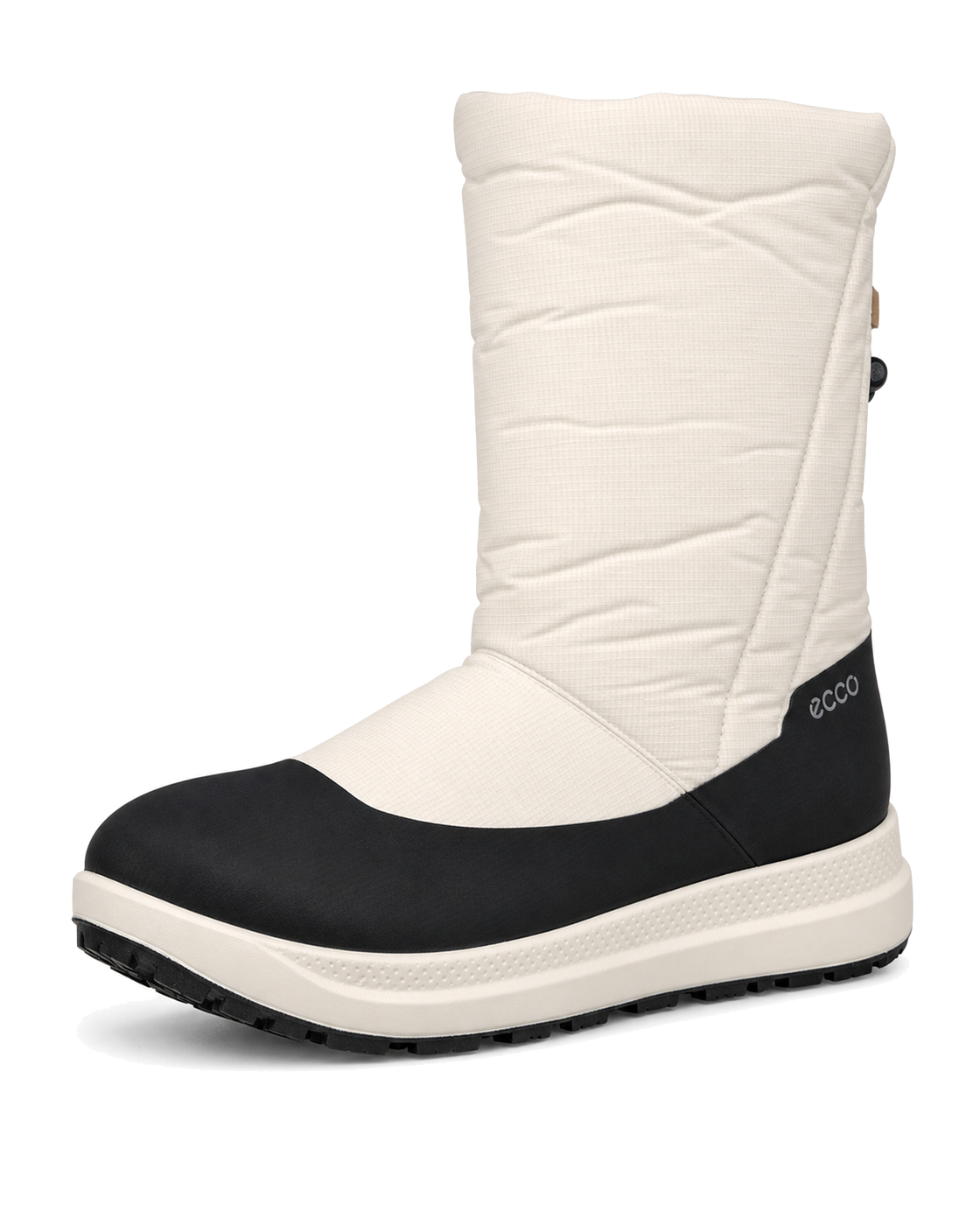 ECCO white & black winter boots - view 1