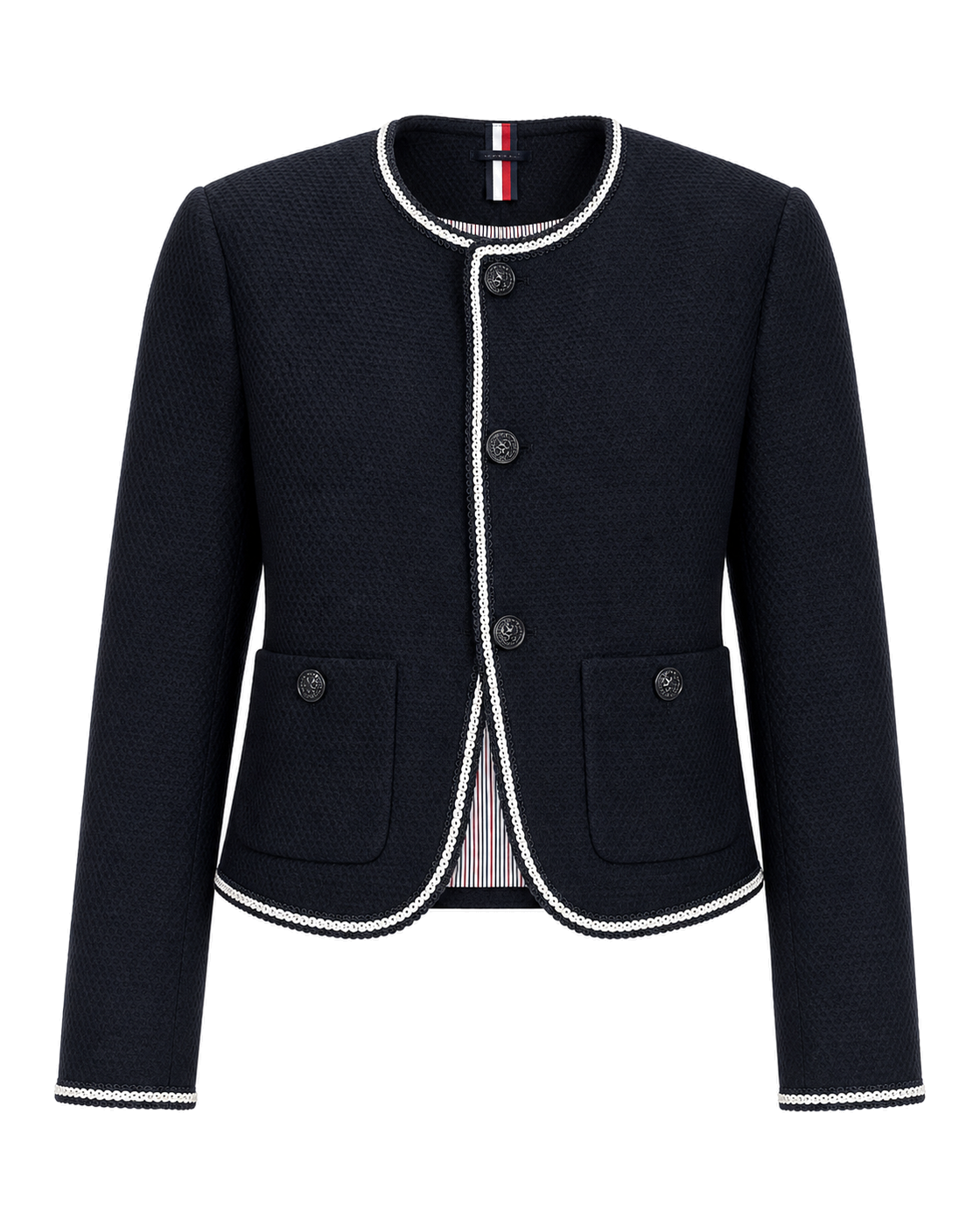 Tommy Hilfiger Cropped Textured Lady Jacket - view 1