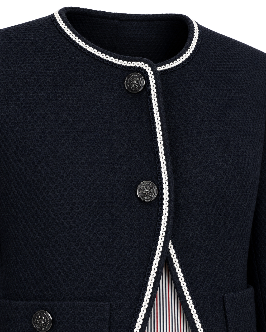 Tommy Hilfiger Cropped Textured Lady Jacket - view 3