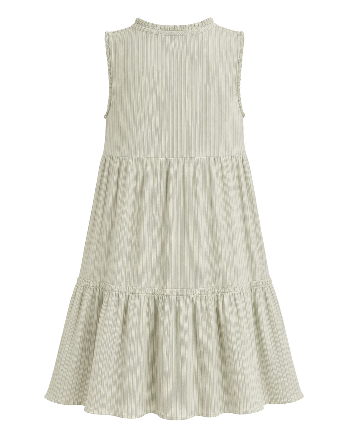 Modobom green and white striped dress - view 2