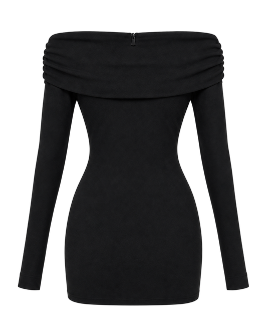 KHY OFF THE SHOULDER MINI DRESS - view 2