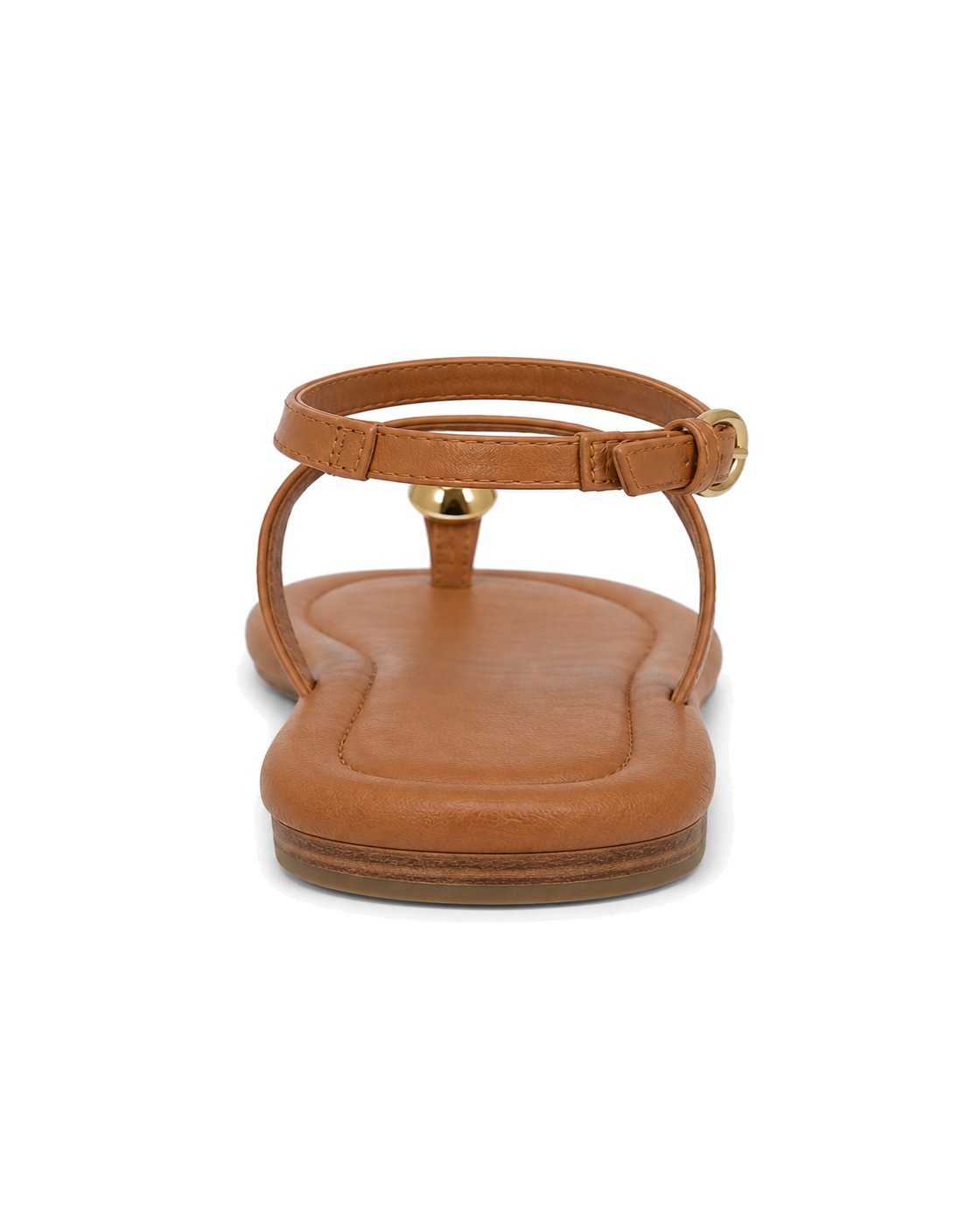 Marc Fisher Gynnie Flat Leather Sandal - view 3