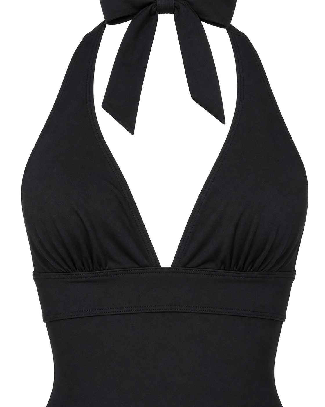 SPANX SPANXsculpt™ Swim Halter One Piece | Very Black - view 3