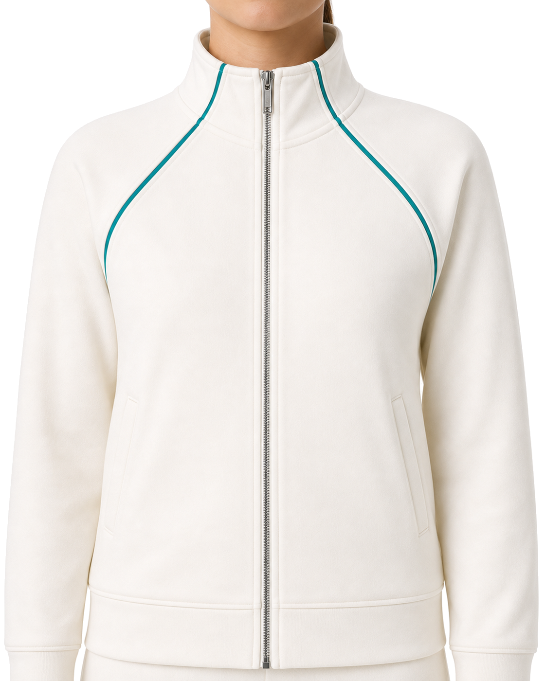 SPANX SPANX AirEssentials® Contrast Piping Track Jacket - view 3
