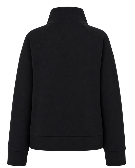 SPANX AirEssentials® Half Zip | Very Black - view 2