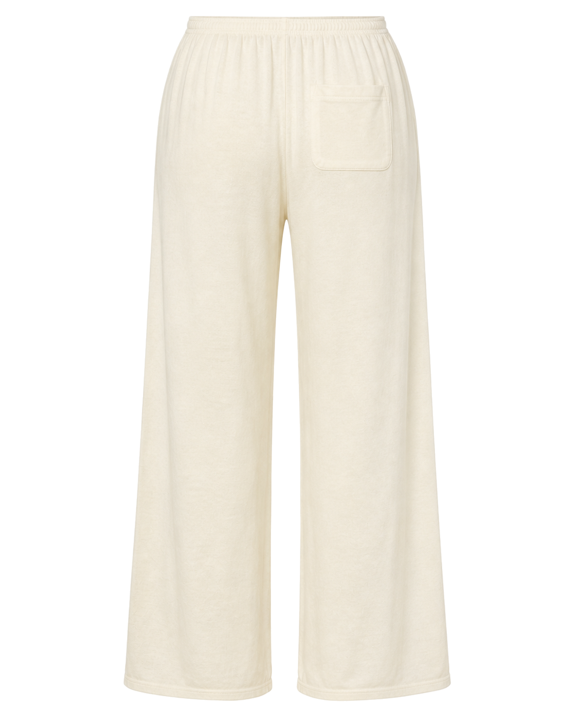 Negative Fino Featherweight Cashmere Track Pant in Cream - view 2