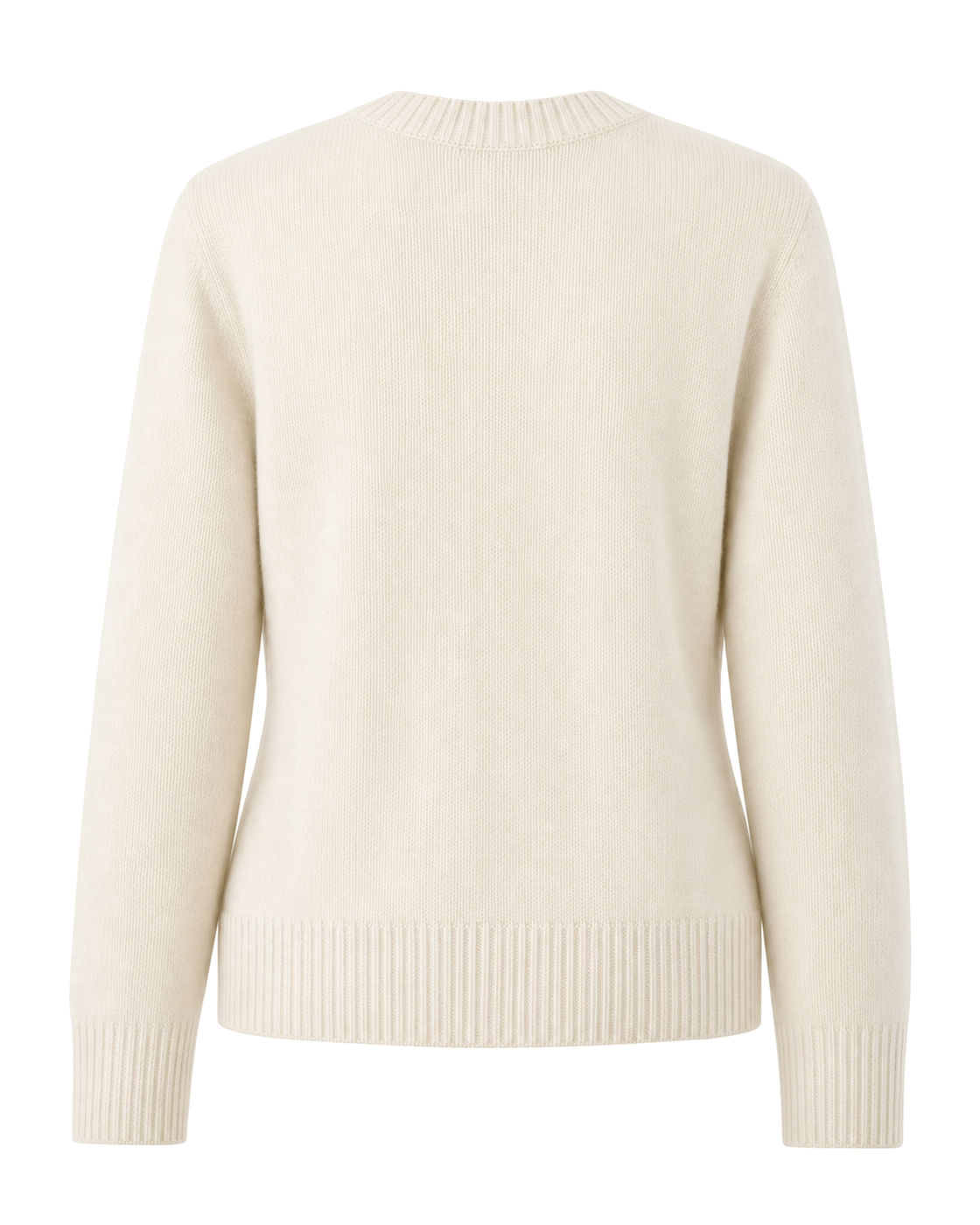 Negative Cashmere Crew in Cream - view 2