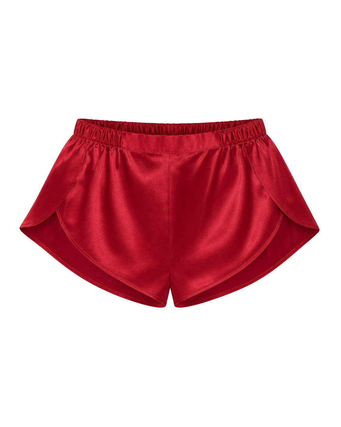 Negative Eclipse Washable Silk Mini Short in Cerise - view 1
