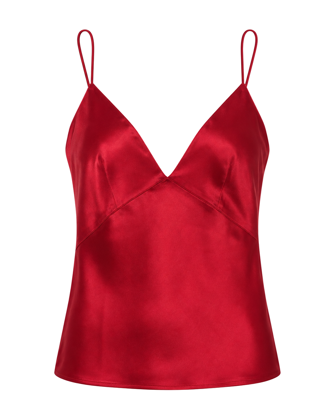 Negative Eclipse Washable Silk Cami in Cerise - view 1