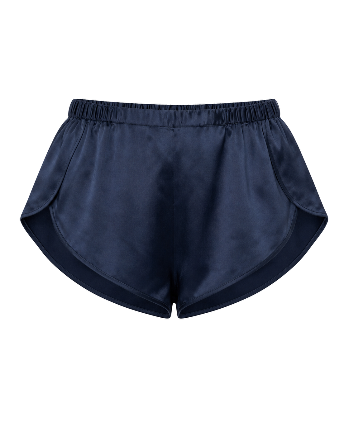 Negative Eclipse Washable Silk Mini Short in Navy - view 1