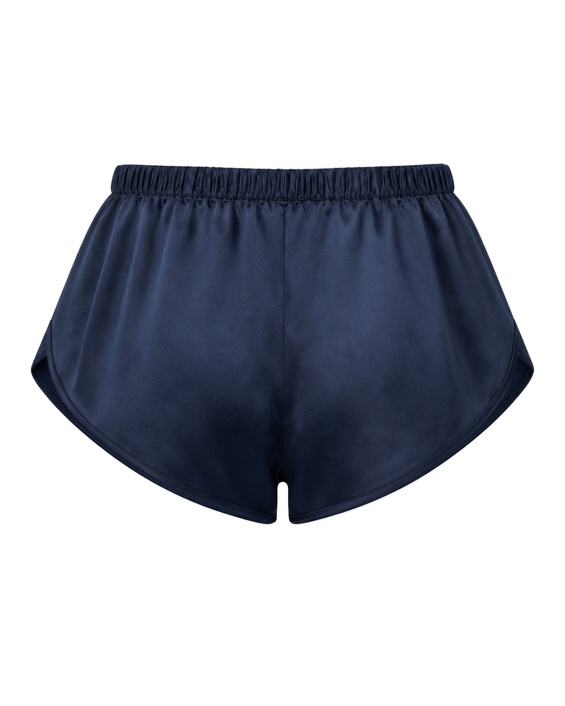 Negative Eclipse Washable Silk Mini Short in Navy - view 2