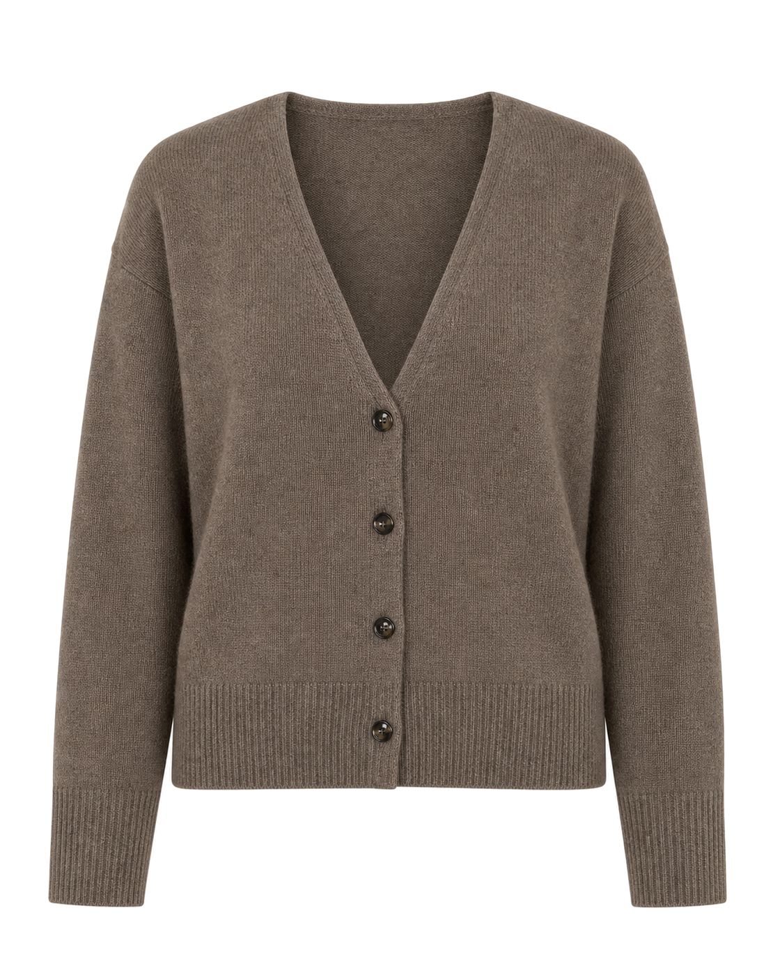 Negative Cashmere Cardi in Mink - view 1