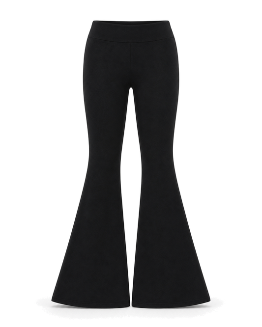 Negative Club Flare Pant in Black - view 1