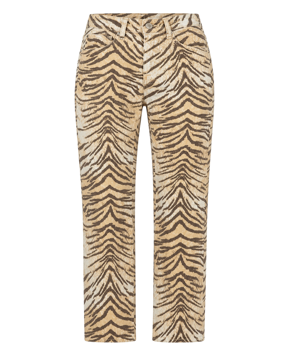 Good American VINTAGE STRAIGHT ANKLE | BROWN TIGER - view 1