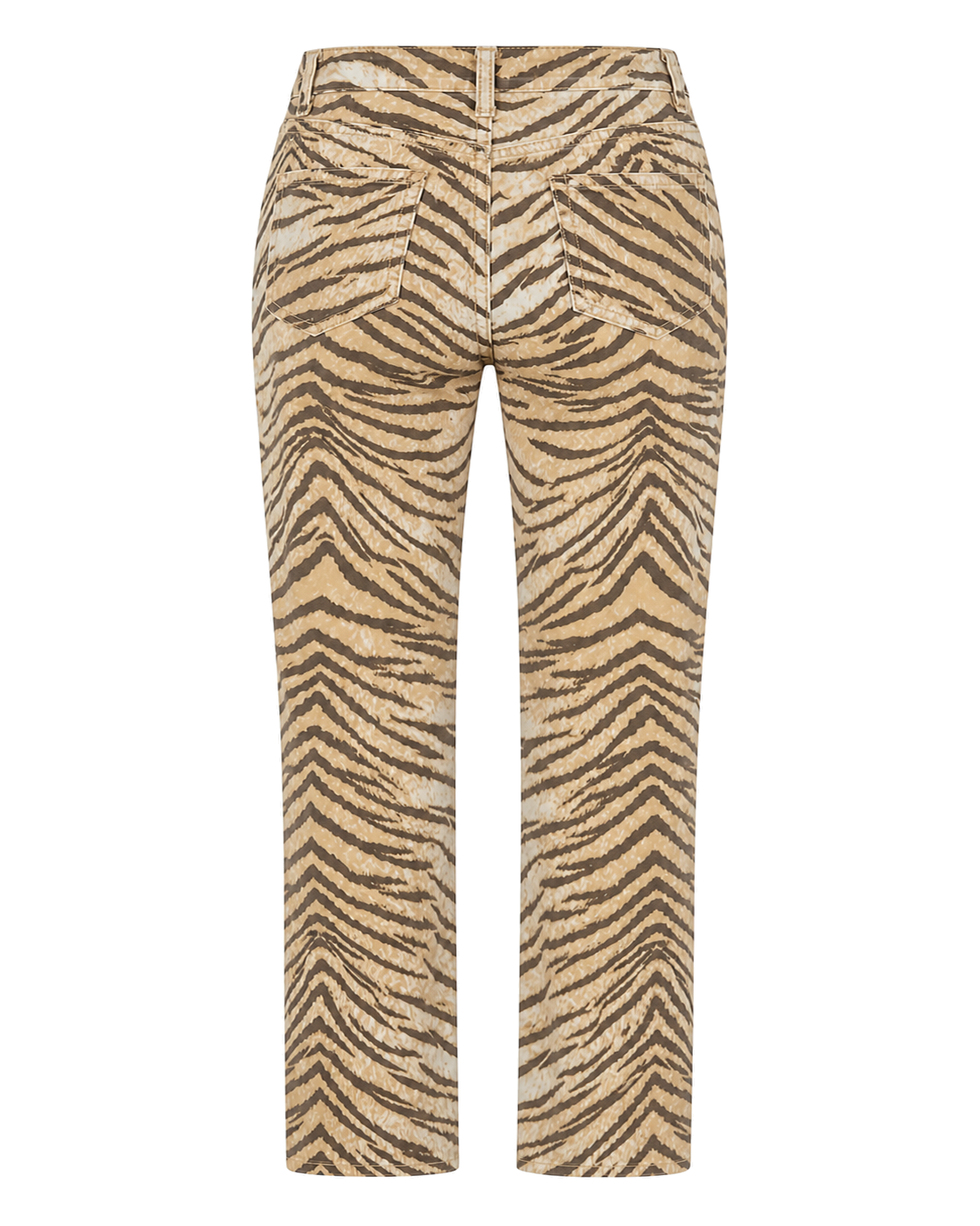 Good American VINTAGE STRAIGHT ANKLE | BROWN TIGER - view 2