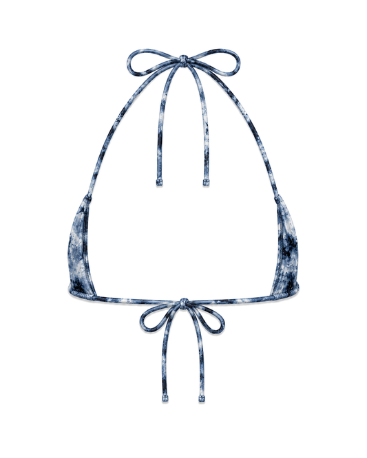 Good American PRINT STRING BIKINI TOP | BLUE ANGEL PRINT - view 2
