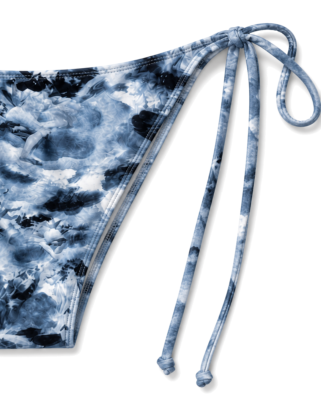 Good American PRINT STRING BIKINI BOTTOM | BLUE ANGEL PRINT - view 3