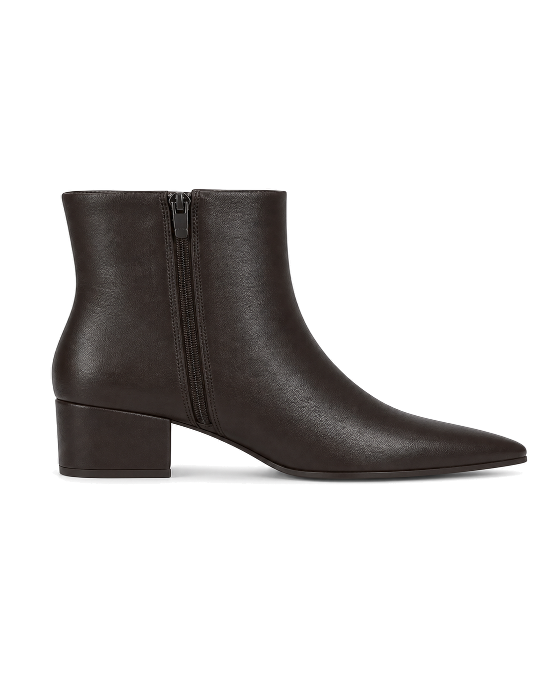 Nine West Savie Block Heel Ankle Leather Booties - view 2