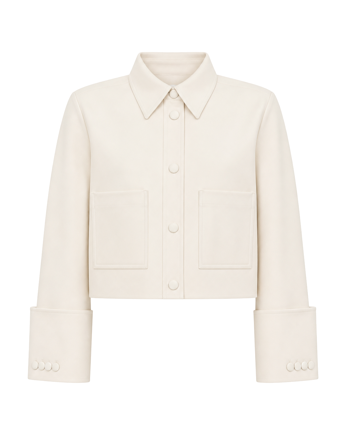 Good American CROPPED JACKET | SOFT SHELL - SOFT SHELL - view 1