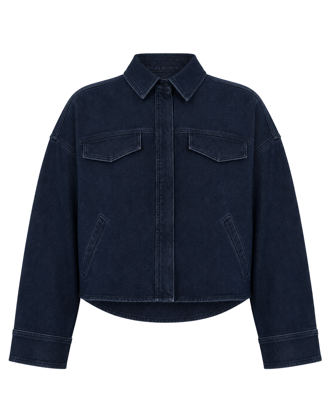 Good American JEANIUS CROPPED JACKET - view 1