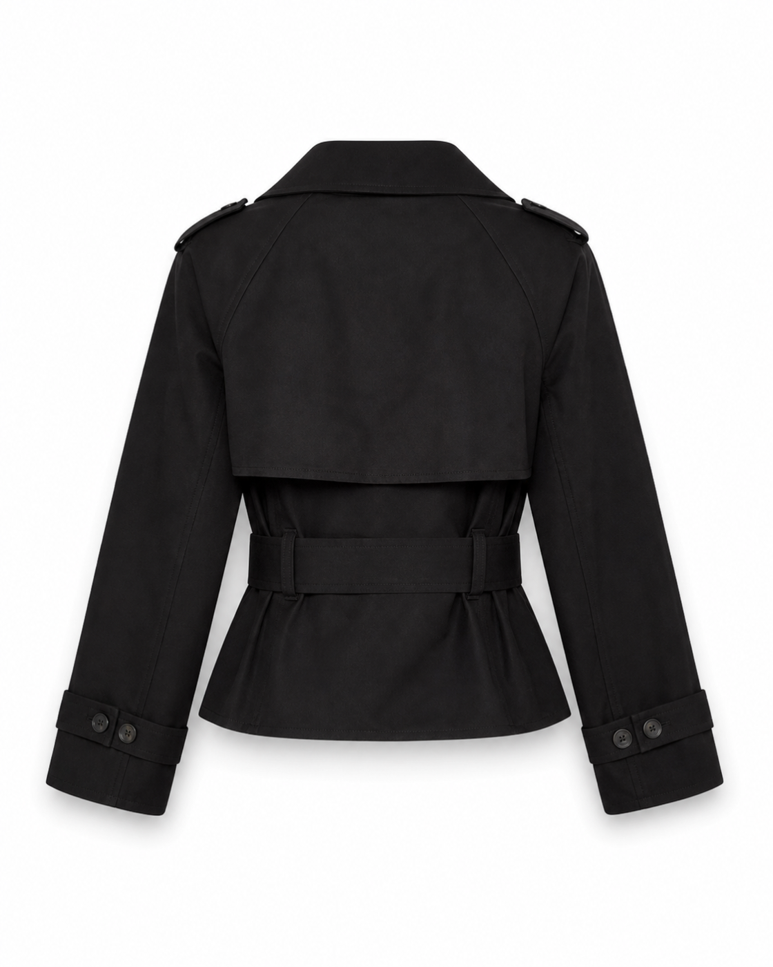 Good American CROPPED TRENCH JACKET - view 2