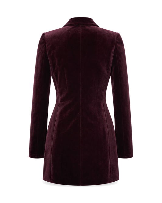 Good American VELVET EXEC DRESS - view 2