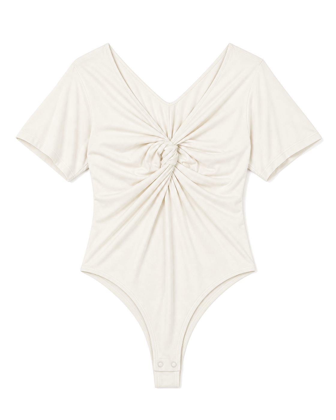 Good American JERSEY TWIST FRONT BODYSUIT - view 1