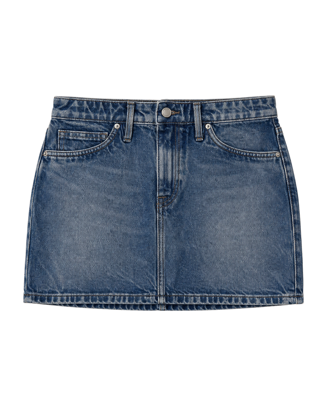Good American COATED GOOD 90S MINI SKIRT - view 1