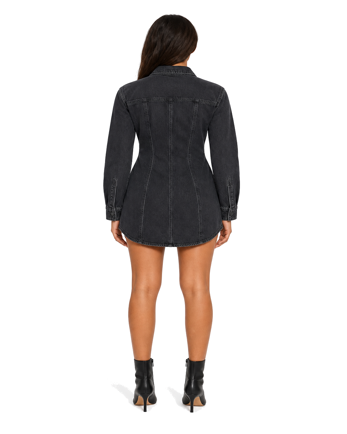 Good American SHAPED DENIM DRESS - view 2