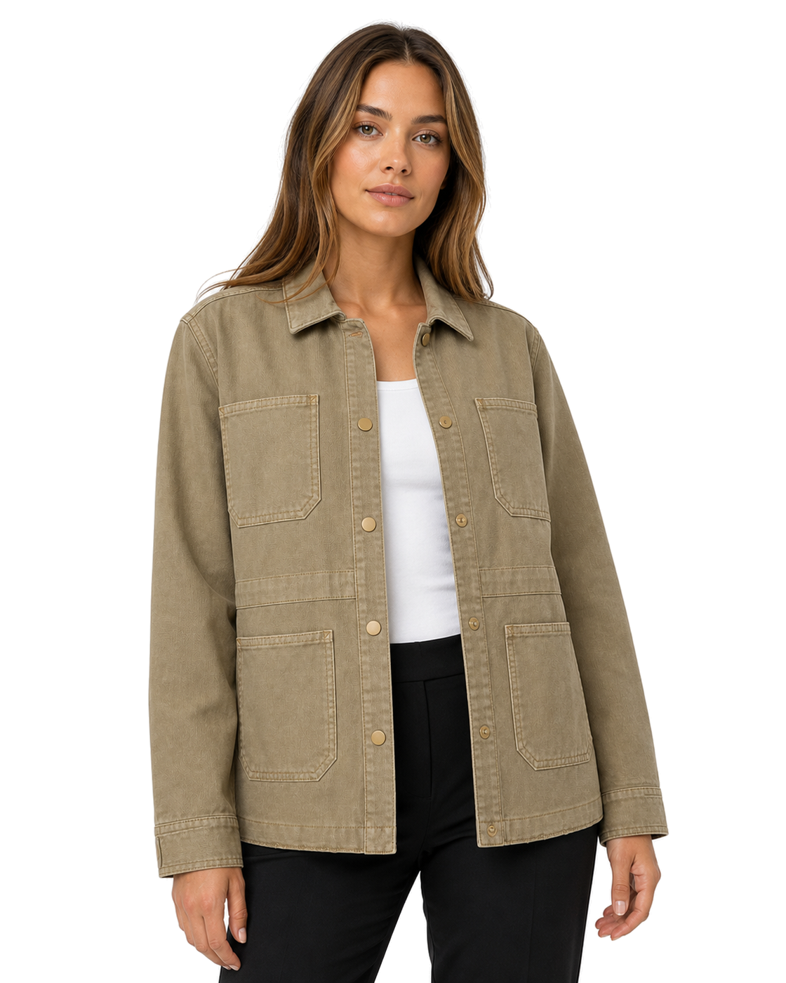 Good American CANVAS JACKET - view 3