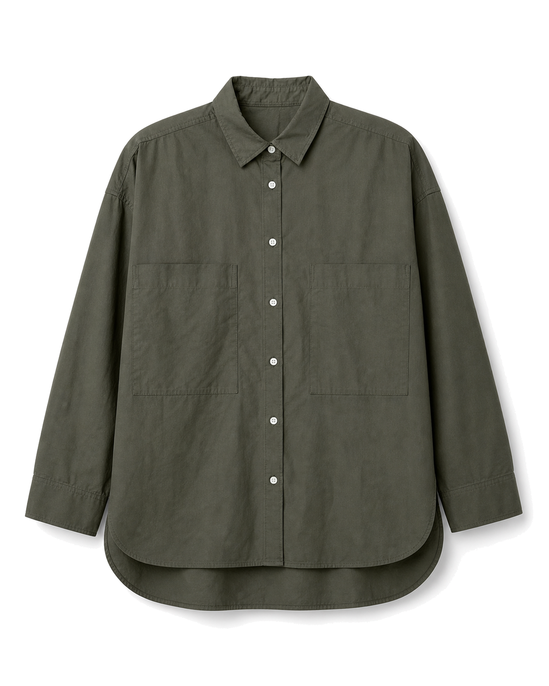 Everlane Green cotton shirt #streetwear - view 1