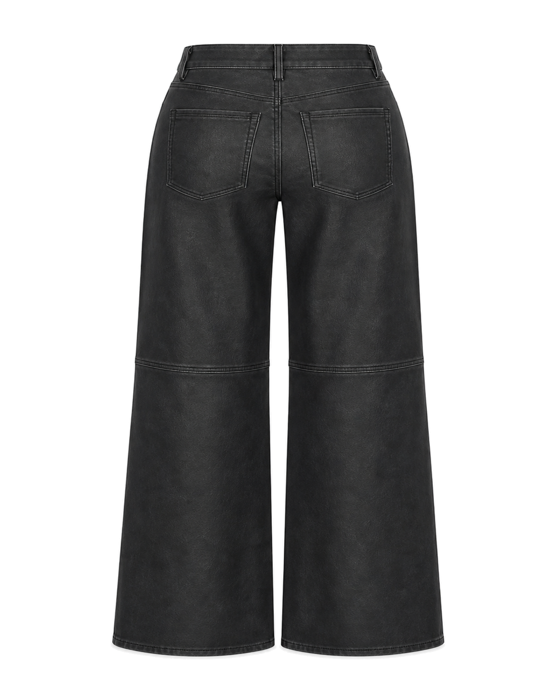 Good American GOOD SKATE FAUX LEATHER PANTS - view 2