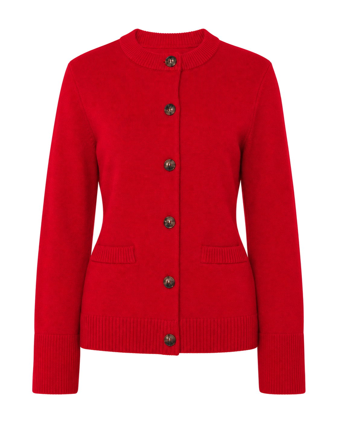 Good American BUTTON FRONT KNIT CARDIGAN - view 1