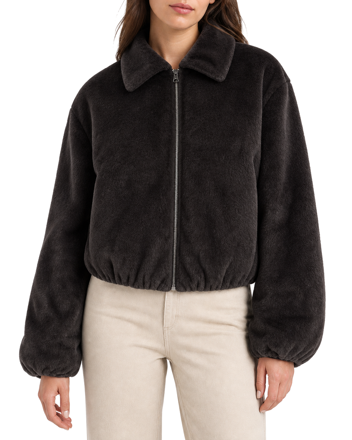 APPARIS Maris Pony Padded Bomber - view 3