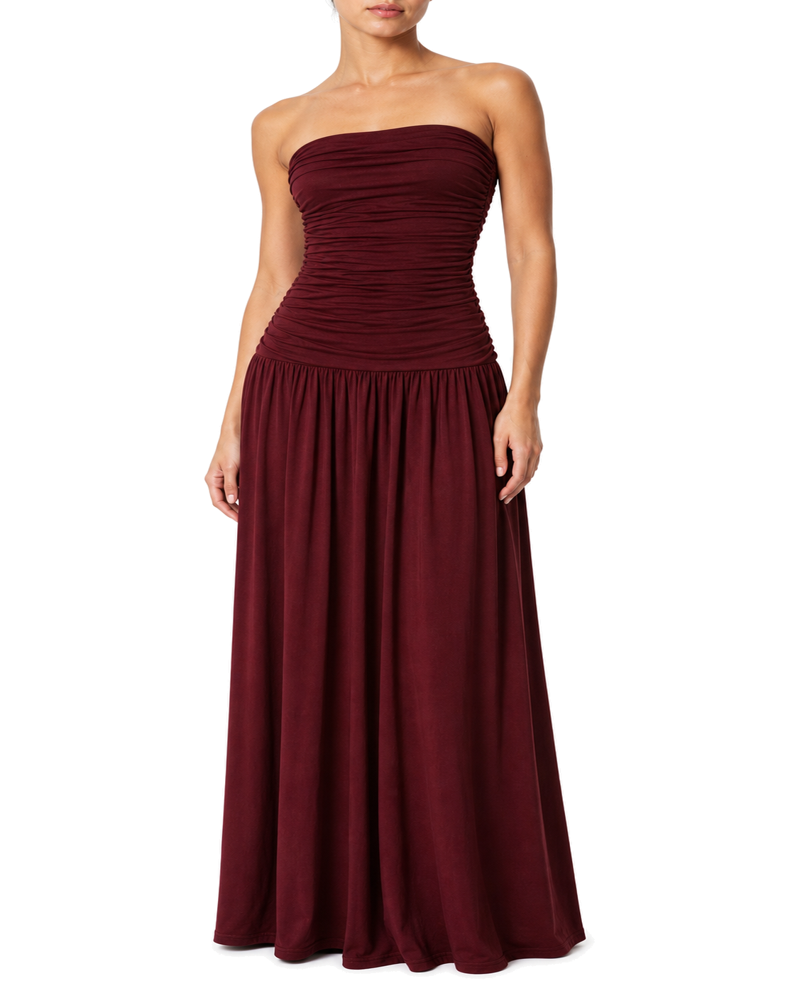Bayse LEAH DRESS - WINE - view 3