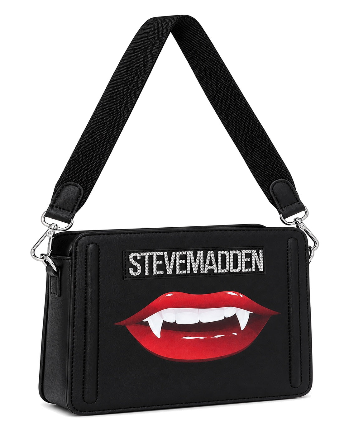 Steve Madden EVELYN FANG BAG BLACK - view 3