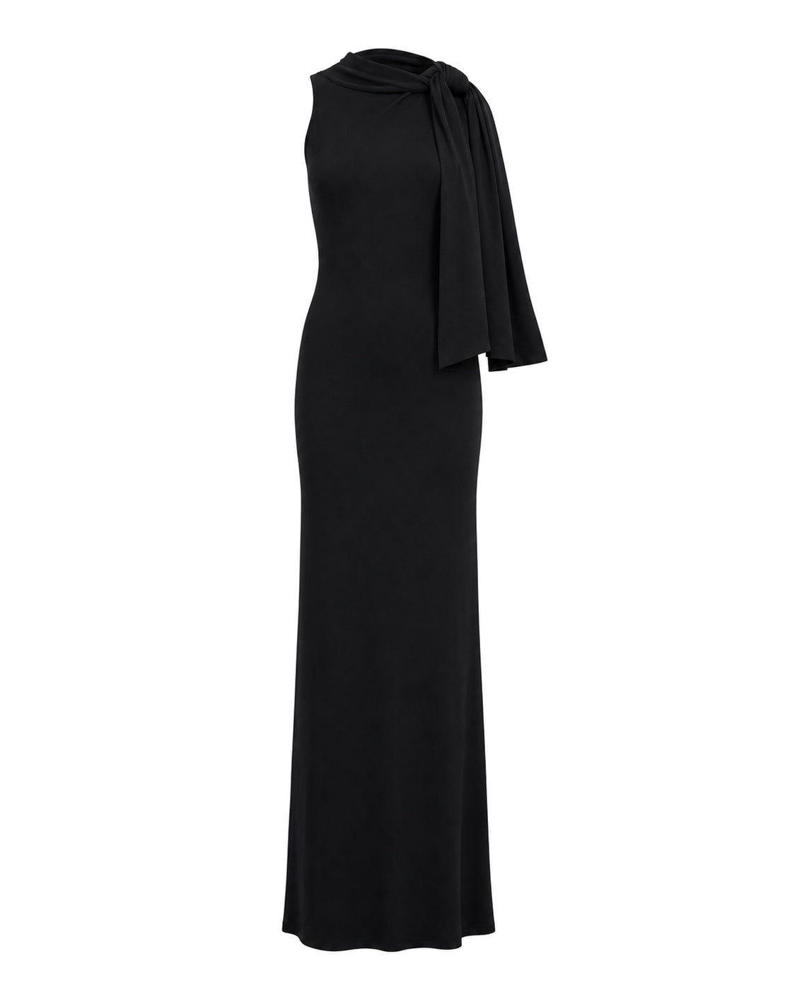 KHY Sueded Stretch Knotted Maxi Dress - view 1