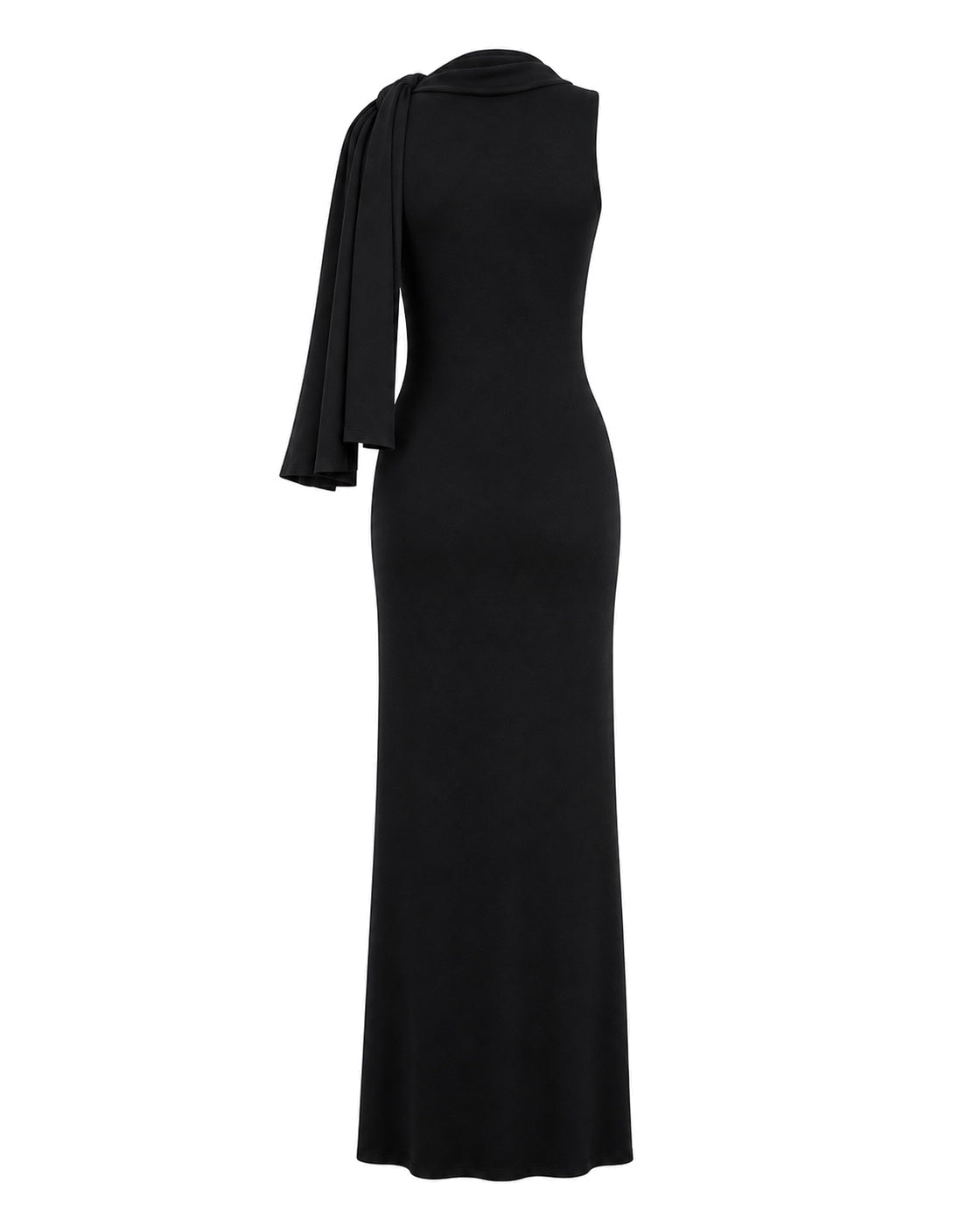 KHY Sueded Stretch Knotted Maxi Dress - view 2